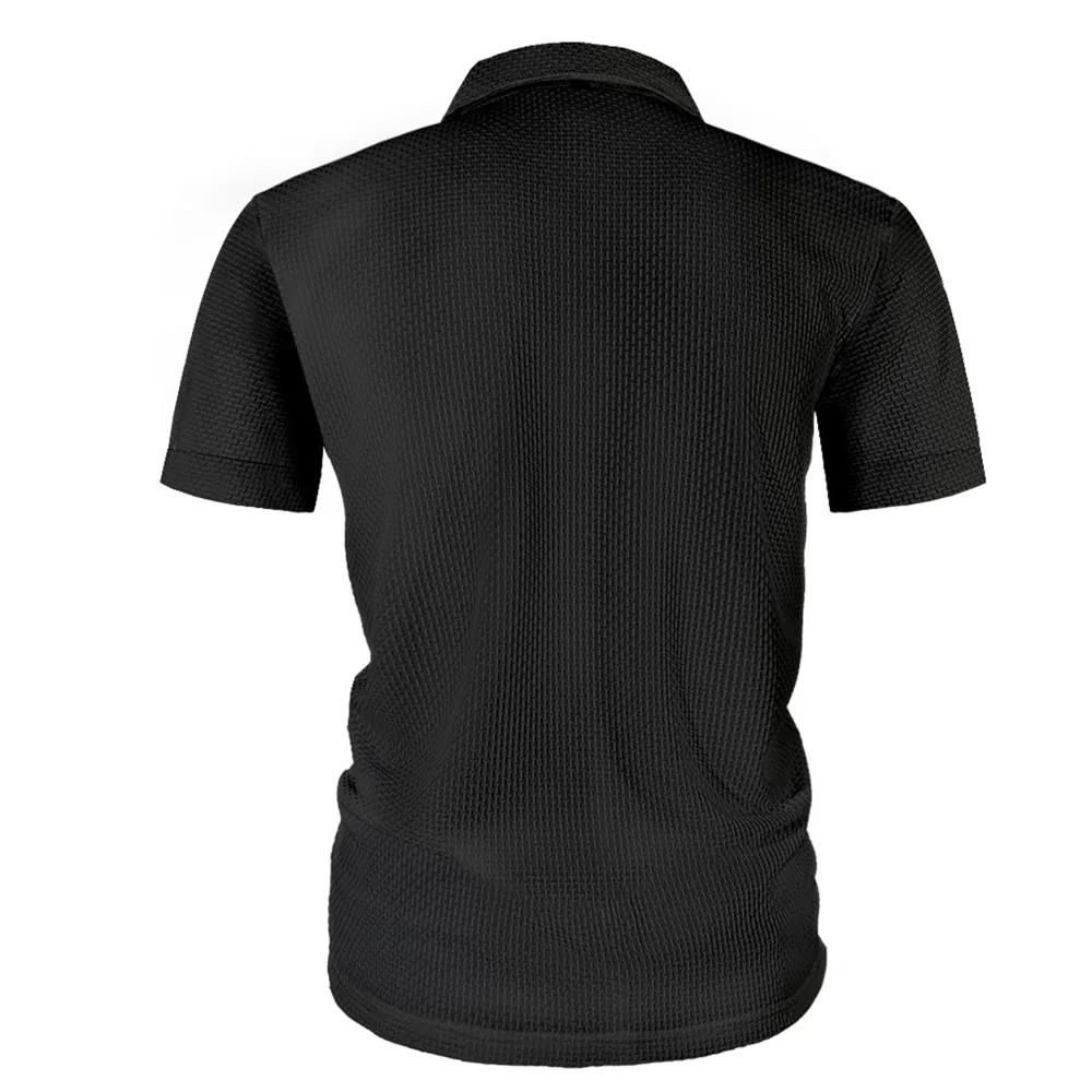 Amalfi - Men's Ultra Comfortable Polo Shirt — Espresso Black