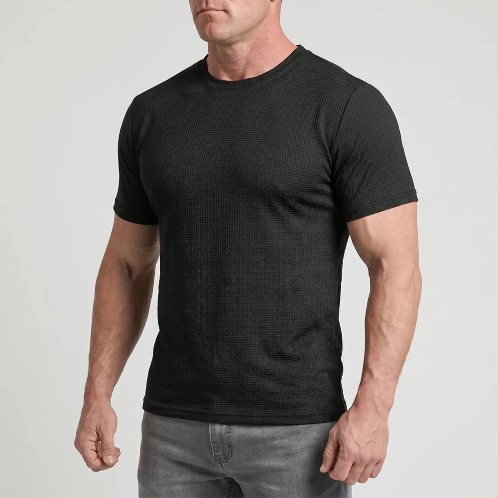Arden - Men's Ultra Comfortable Crew Neck T-Shirt — Espresso Black
